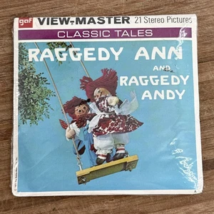Raggedy Ann and Raggedy Andy View-Master Pack B 406 SEALED PACK - Picture 1 of 2
