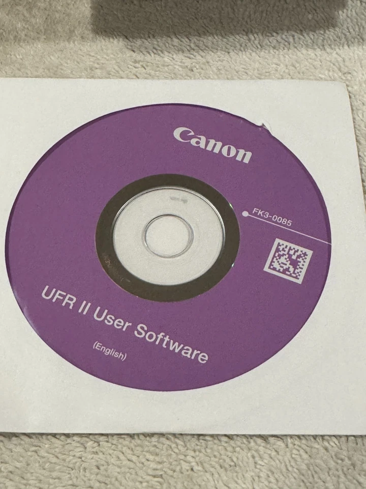 Canon UFR II User Software - CD ONLY IN VERY GOOD CONDITION!!! - Image 1 of 1