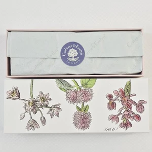 Crabtree & Evelyn ROSEWATER 3 Triple Milled Heart Shaped Soaps 2.1oz Ea Gift Box - Picture 1 of 5