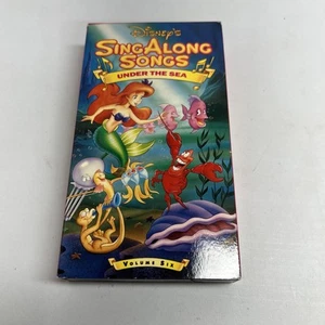 Disneys Sing Along Songs - The Little Mermaid: Under the Sea (VHS, 1990) - Picture 1 of 6