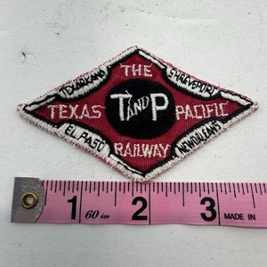 Vtg TEXAS & PACIFIC RAILWAY Patch El Paso Shreveport New Orleans Texarkana - Picture 1 of 2