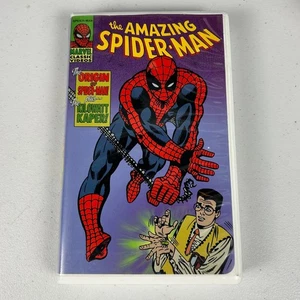 The Amazing Spider-Man VHS 1998 Animation Marvel Classic Videos Fox Clamshell - Picture 1 of 3