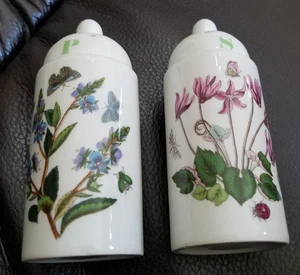 Vintage Portmeirion Botanic Garden Salt And Pepper Shakers - Picture 1 of 5