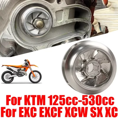 For KTM EXC XCW SX XC 125 150 250 300 350 450 500 530 Water Pump Impeller - Image 1 of 4
