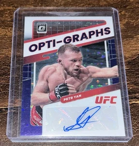 2022 Panini Donruss Optic FOTL UFC Petr Yan Auto Opti-Graphs Purple Stars 17/20 - Picture 1 of 2