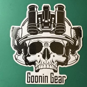 Großer NEBEL nickt Schädel vorwärts Beobachtungen Gruppe NEBEL GBRS Spiritus Aufkleber Decal - Bild 1 von 5