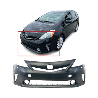 Cubierta de parachoques delantero para Toyota Prius V 2012-2014 para LED cebado TO1000387 Foto 1 de 4