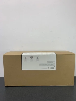 Bellevue GBF13025BN Lydia 3-Light Bathroom Vanity Light, Brushed Nickel - Image 1 of 4