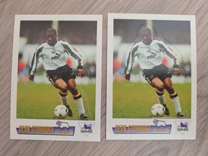 2x 1996 Merlin Premier Leagu3 Standups Dean Sturridge Derby County England #S06 - Picture 1 of 2