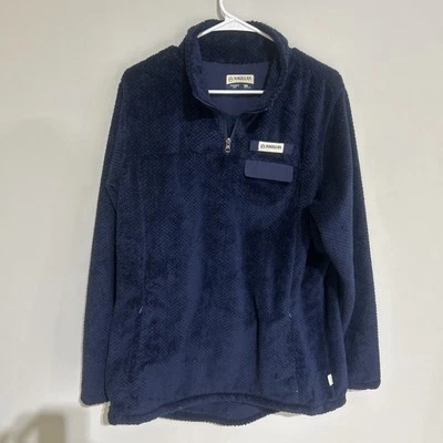 Pullover Magellan para mujer talla XXL calce clásico AZUL 1/4 cremallera polar acogedor Foto 1 de 4