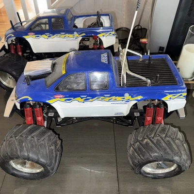 Vintage Kyosho Giga Crusher Rc Truck Nitro 4x4 rare Rc  - Image 1 of 4