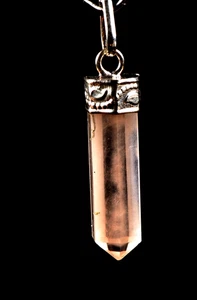 Satyaloka satyamani azeztulite quartz   pendant  synergy 12 crystal #7848 - Picture 1 of 6