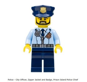 LEGO City (cty0633) POLICE OFFICER Minifigure [#60130] 2016 Retired
