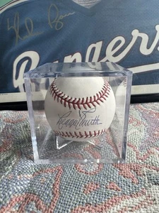 Signed Reggie Smith Rawlings MLB Baseball TriStar COA Red Sox Dodgers W/ Display - Picture 1 of 3