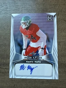 2023 Leaf Draft Autograph-Marte Mapu-New England Patriots Safety-BA-MM3 - Picture 1 of 2