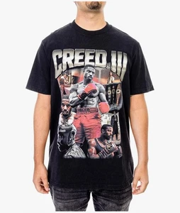 Shoe Palace Men's Adonis Collage Short Sleeve in Washed Black ZISE Medium New - Picture 1 of 5