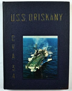 USS Oriskany (CVA-34) 1963 1964 Westpac Deployment Cruise Book - Bild 1 von 13