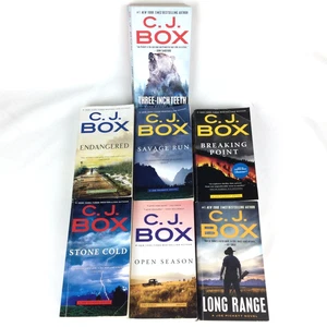 C. J. Box - Joe Pickett Serie Romane Krimi - Open Season, Savage Run PB LOT x 7 - Bild 1 von 6