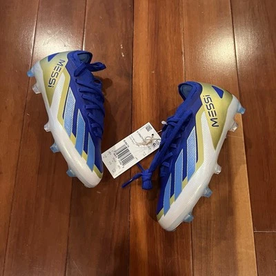 Adidas X Crazyfast Messi Elite FG Soccer Cleats Kid's Size 11K IE8676 New - Image 1 of 4