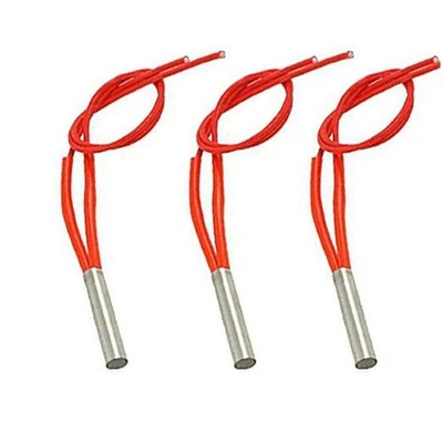 Accesorios de tubería de calefacción eléctrica 8 x 40 mm 100 W AC110V, 3 piezas  Foto 1 de 2