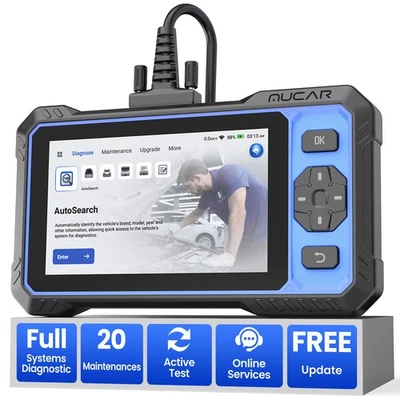 2025 New Mucar 682 Car OBD2 Scanner All Systems Diagnostic Tool CANFD 20 Resets - image 1 of 4