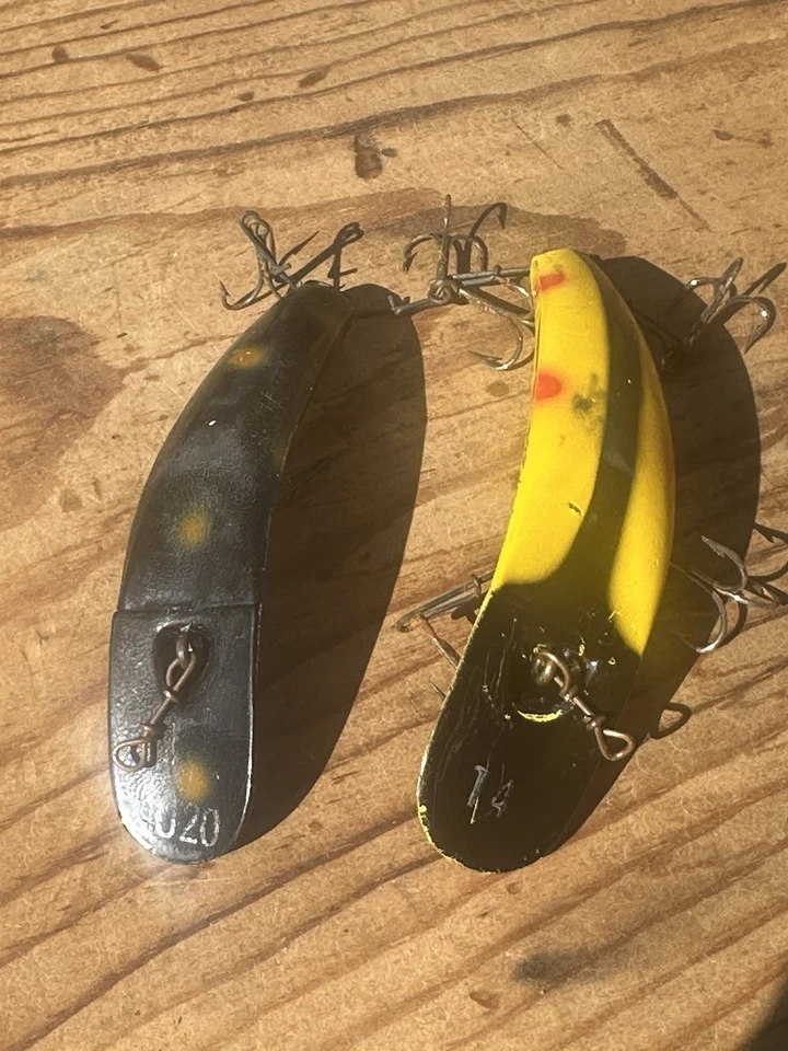 Lote de 2 peces planos Helin vintage - colores geniales T4 y U20 Foto 1 de 4