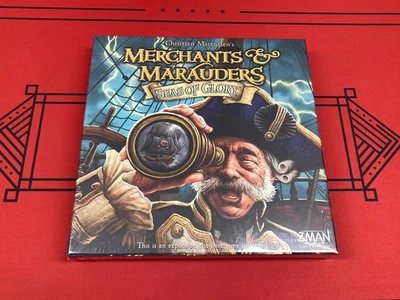 Merchants & Marauders Seas of Glory Expansion (Z-Man Games Board Game NIB NEW) - Image 1 of 2