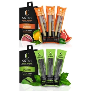 Inalatore Sollievo Craving (6 Pezzi) - Sostituto Naturale per Smettere di Fumare, Nicotina... - Foto 1 di 7