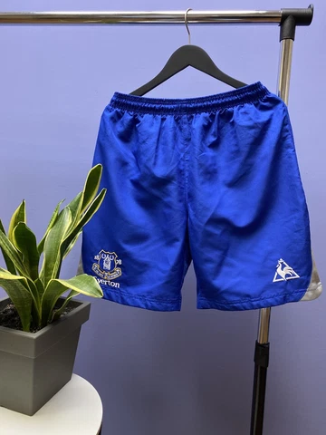 Le Coq Sportif Everton Soccer Football Shorts  Size L Blue Large Cover