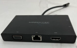 HYPERTEC ProDock Lite Docking Station USB-C 4K HDMI VGA (solo unità, senza cavo alimentatore) - Foto 1 di 6