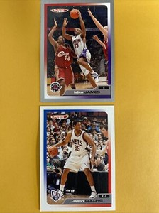 2006 Topps Total Jason Collins/Mike James Card