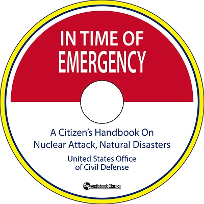 In Time Of Emergency: A Citizen’s Handbook -  MP3 CD Audiobook in paper sleeve - Image 1 of 4