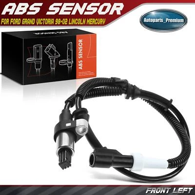 ABS Wheel Speed Sensor for Ford Crown Victoria 98-02 Lincoln Mercury 4.6L Front - Image 1 of 4