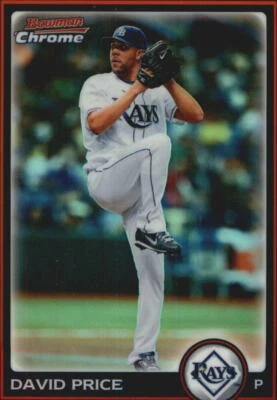 2010 Bowman Chrome Refractors #62 David Price - NM-MT+ - Image 1 of 2