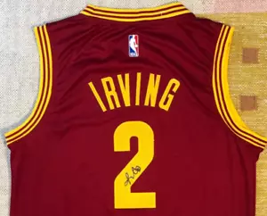 Kyrie Irving Signed Autograph RARE Cleveland Cavaliers NBA Jersey USA Duke - Picture 1 of 4