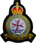 Raf Hal Far Malta Royal Air Force Mod Crest Embroidered Patch