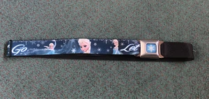 Disney Frozen Seat Belt Buckle Belt. Buckle-Down 24-38inch - Picture 1 of 2