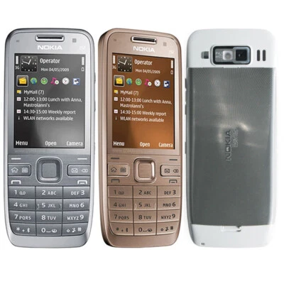 Nokia E Series E52 Bluetooth WIFI Unlocked 3G 3.2MP MP3 Bar 2.4" Mobile Phone  - Image 1 of 4