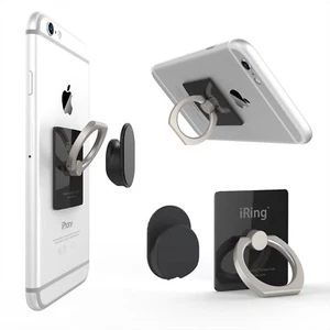 iRing Original, Phone Ring Holder, Cell Phone Grip Stand, universal. Black. M3 - Picture 1 of 6