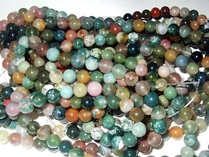 - Pietre Dure Forate - AGATA MUSCHIATA MULTICOLORE sfera 6 mm 12 pz - Foto 1 di 1