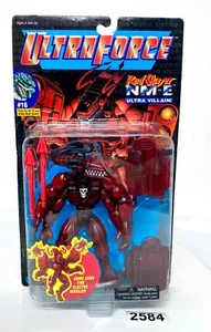 Ultra Force - Red Slayer quasi nuovo - Ultra Hero 1995 Malibu Comics Galoob NUOVO - Foto 1 di 14