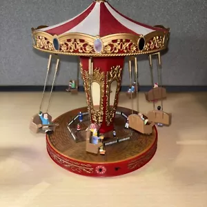 Mr Christmas Merry Brite Swing Musical Carousel READ full Details - Picture 1 of 10