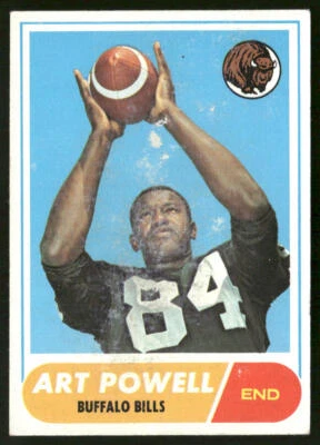 Art Powell 1968 Topps #71 Buffalo Bills VG - Image 1 of 2