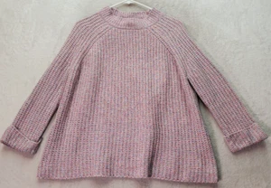 John Paul Richard Confetti Sweater Women Medium Multi Knit Long Sleeve Crew Neck - Picture 1 of 9