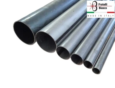 FRATELLI BIASCO Tubolare tubo tondo in FERRO lunga 3 PEZZI DA 2 metri