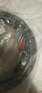 Cavo di sicurezza in acciaio 30 piedi con anelli / blocco a U / SENZA lucchetto - Foto 1 di 4