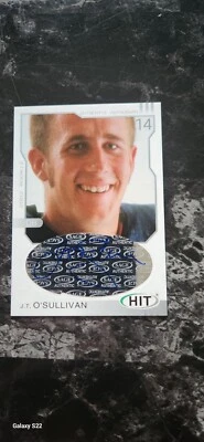 2002 HIT AUTHENTIC AUTO ROOKIE J.T. O'SULLIVAN  - Image 1 of 3