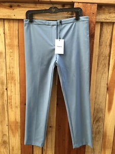 Theory Classic Skinny Pants Trouser Sz 8 Color Blue Heron Pants NWT - Picture 1 of 8
