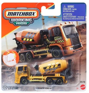Matchbox Working Rigs Cement King HD 01/16 JBX69 escala 1:64 - Imagen 1 de 2