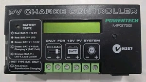 POWERTECH PV CHARGE CONTROLLER FOR 12V PV BATTERY MP3722 - Picture 1 of 4